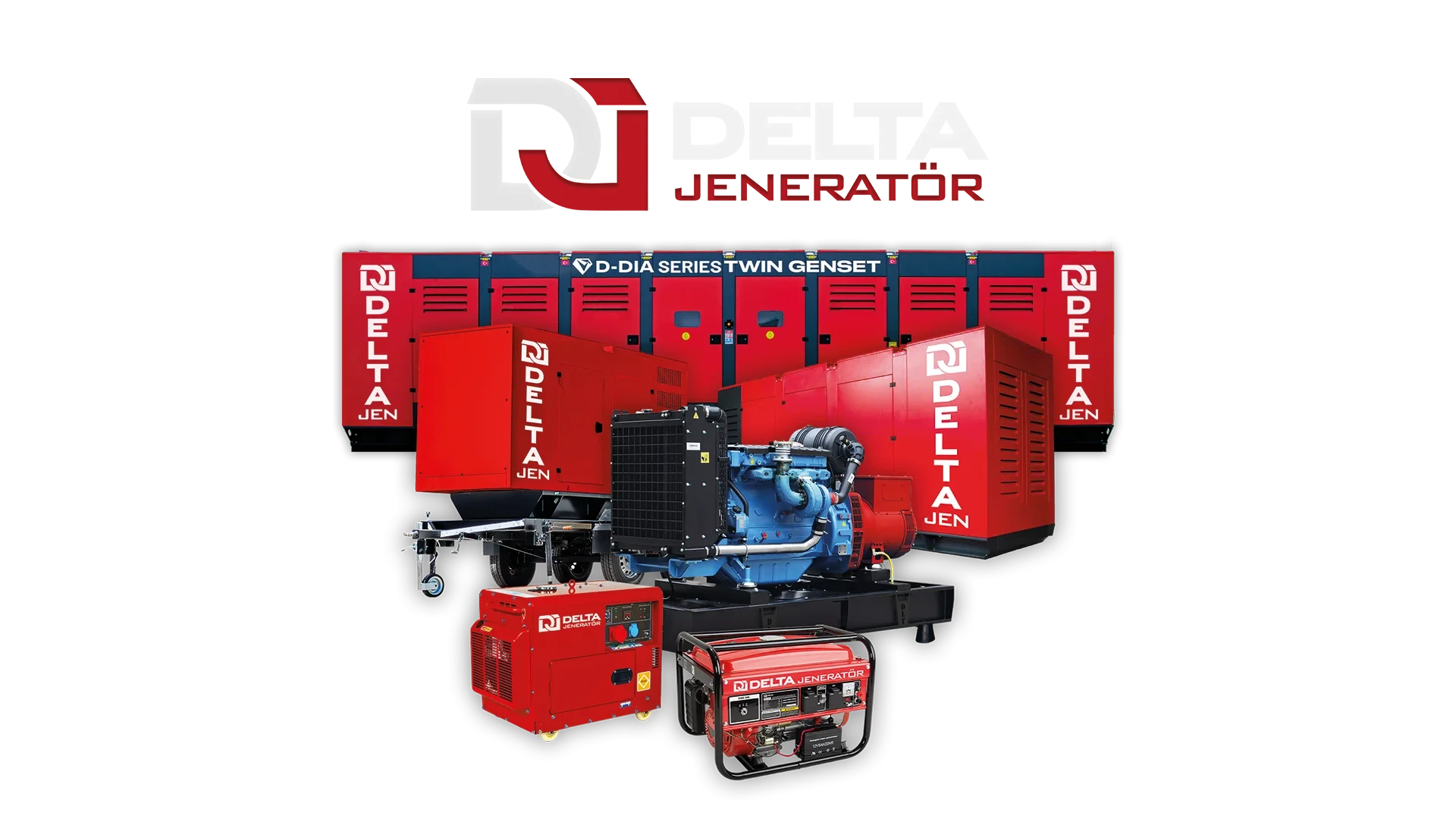 Delta Generator – sestava diesel a přenosných generátorů